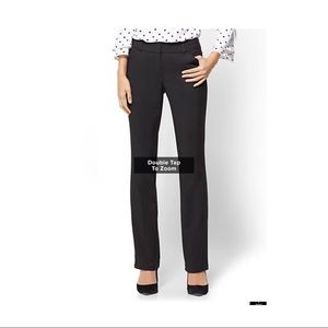 New York And Company Black Straight Leg Pants